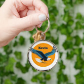 Elegant Wapendwaas Embleem Sleutelhanger (Hand)