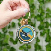 Elegant Wapendwaas Embleem Sleutelhanger (Hand)