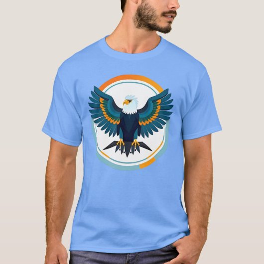 Elegant Wapendwaas Embleem T-shirt (Voorkant)