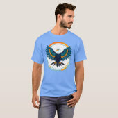 Elegant Wapendwaas Embleem T-shirt (Voorkant volledig)