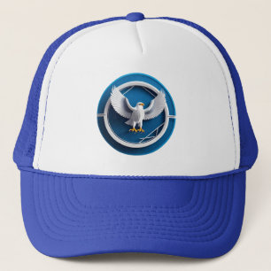 Elegant Wapendwaas Embleem Trucker Pet