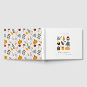 Elegant Warm Cozy Autumn Essential Baby shower Gastenboek (Volledig)