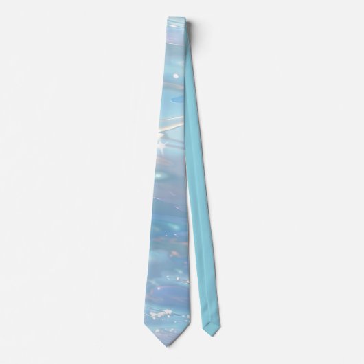 Elegant Water-Effect Necktie / Krawatte Stropdas (Voorkant)