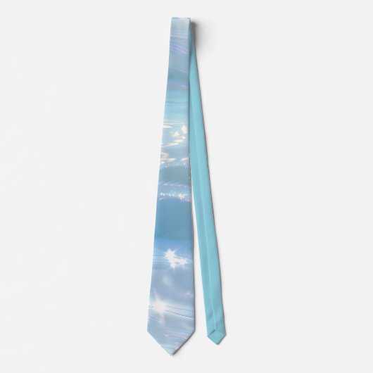 Elegant Water-Effect Necktie / Krawatte Stropdas (Voorkant)