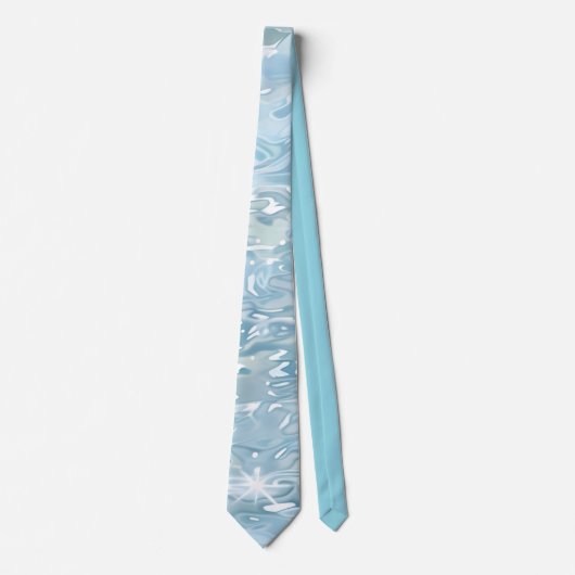 Elegant Water-Effect Necktie / Krawatte Stropdas (Voorkant)