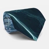 Elegant Water-Effect Necktie / Krawatte Stropdas (Opgerold)