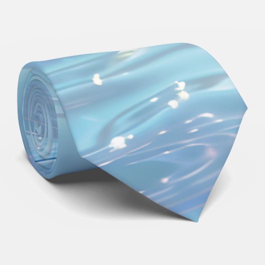 Elegant Water-Effect Necktie / Krawatte Stropdas (Opgerold)