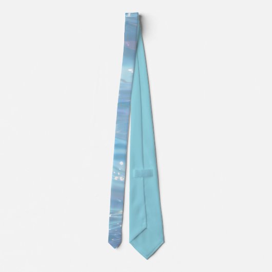 Elegant Water-Effect Necktie / Krawatte Stropdas (Achterkant)