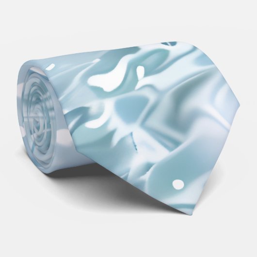 Elegant Water-Effect Necktie / Krawatte Stropdas (Opgerold)