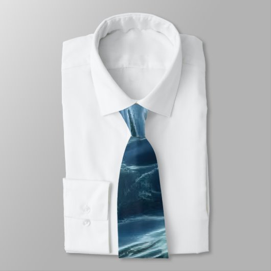 Elegant Water-Effect Necktie / Krawatte  Stropdas (Gebonden)
