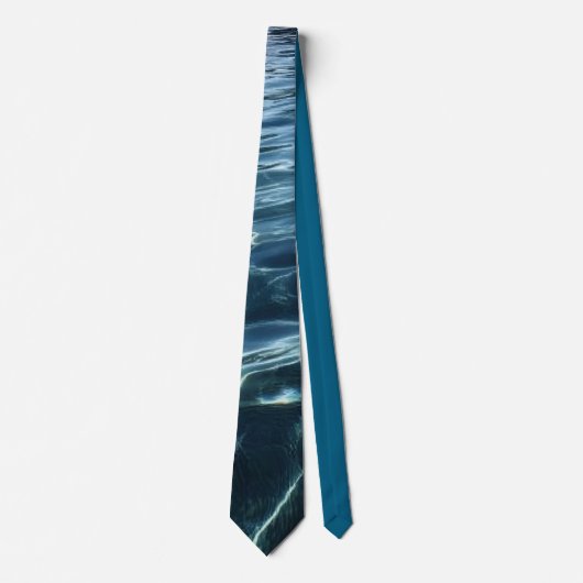 Elegant Water-Effect Necktie / Krawatte  Stropdas (Voorkant)