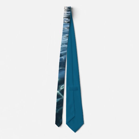 Elegant Water-Effect Necktie / Krawatte Stropdas (Achterkant)
