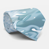 Elegant Water-Effect Necktie / Krawatte Stropdas (Opgerold)