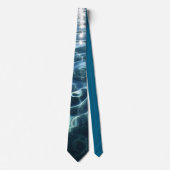 Elegant Water-Effect Necktie / Krawatte Stropdas (Voorkant)