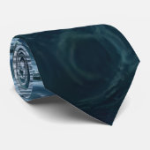 Elegant Water-Effect Necktie / Krawatte Stropdas (Opgerold)