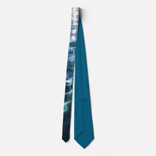 Elegant Water-Effect Necktie / Krawatte Stropdas (Achterkant)
