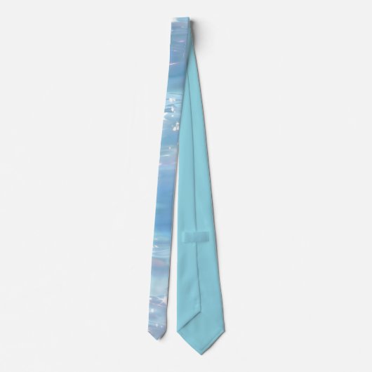 Elegant Water-Effect Necktie / Krawatte Stropdas (Achterkant)