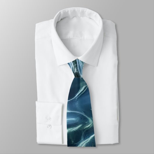Elegant Water-Effect Necktie / Krawatte Stropdas (Gebonden)