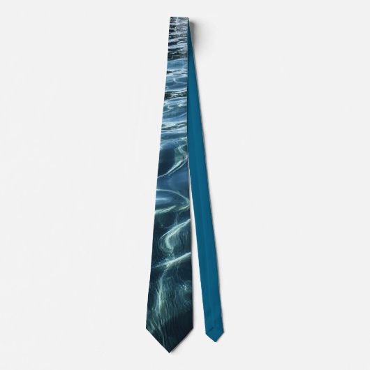 Elegant Water-Effect Necktie / Krawatte Stropdas (Voorkant)