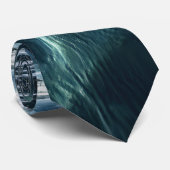 Elegant Water-Effect Necktie / Krawatte Stropdas (Opgerold)