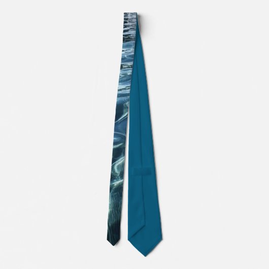 Elegant Water-Effect Necktie / Krawatte Stropdas (Achterkant)