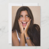  Elegant Watercolor Black Bow 30th Birthday Kaart (Achterkant)