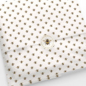 Elegant Watercolor Bumblebee Pattern Tissuepapier