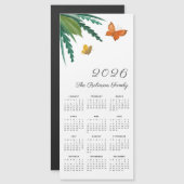 Elegant Watercolor Butterflies Cute Calendar 2026 (Voorkant / Achterkant)