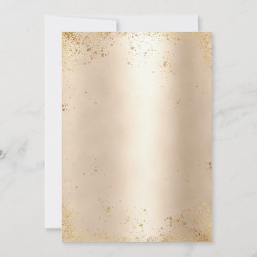 Elegant Watercolor Christmas Tree Kaart (Achterkant)