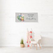 Elegant watercolor Derby-feest Spandoek (Insitu)