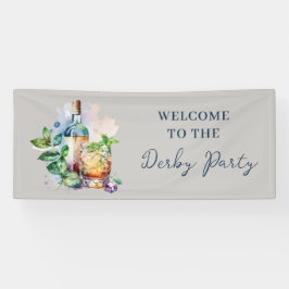 Elegant watercolor Derby-feest Spandoek