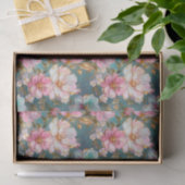 Elegant Watercolor Floral Decoupage Tissue Paper Tissuepapier (Geschenk)