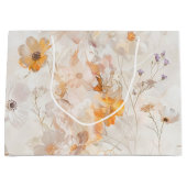 Elegant Watercolor Floral Groot Cadeauzakje (Voorkant)