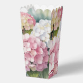 Elegant Watercolor Hydrangea Wedding Favor Bedankdoosjes (Achterkant)