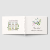 Elegant Watercolor Manor Rococo Wedding Gastenboek (Volledig)
