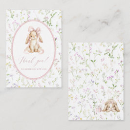 Elegant Watercolor spring wildflowerFlat Note Card Notitiekaartje