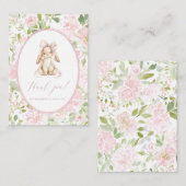 Elegant Watercolor spring wildflowerFlat Note Card Notitiekaartje (Voorkant / Achterkant)