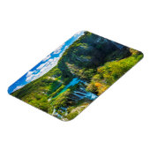 Elegant waterfall schilderachtig, Kroatië Magneet (Linkerzijde)