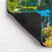 Elegant waterfall schilderachtig, Kroatië Muismat (Hoek)