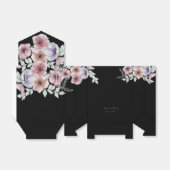 Elegant Waterverf Anemone Flowers Weddenschap voor Bedankdoosjes (Uitgevouwen)