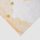 Elegant waterverf Beer Tissuepapier (Detail)