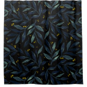 Elegant waterverf bijkantoren douchegordijn (Voorkant)