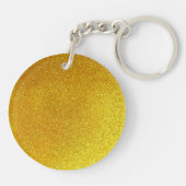 Elegant Waterverf Bloem Botanische Lente Boeket Sleutelhanger (Achterkant)