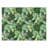 Elegant waterverf bloemen decoratief patroon tafelkleed (Voorkant (Horizontaal))