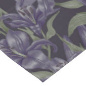 Elegant waterverf bloemen decoratief patroon tafelkleed (Gekanteld)