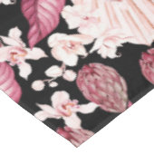 Elegant waterverf bloemen decoratief patroon tafelkleed (Gekanteld)