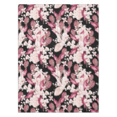 Elegant waterverf bloemen decoratief patroon tafelkleed (Voorkant)