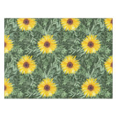 Elegant waterverf bloemen decoratief patroon tafelkleed (Voorkant (Horizontaal))