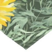 Elegant waterverf bloemen decoratief patroon tafelkleed (Gekanteld)