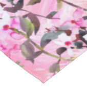 Elegant waterverf bloemen decoratief patroon tafelkleed (Gekanteld)